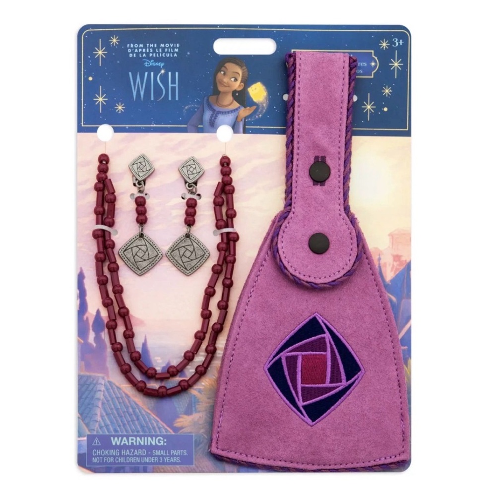 Disney Parks Disney 100 Wish Asha Costume Accessory Set for Kids New
